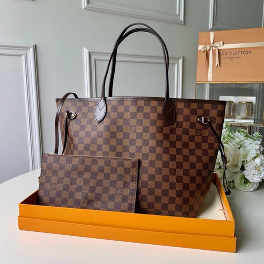 Louis Vuitton Ebene Monogram Leather Bag