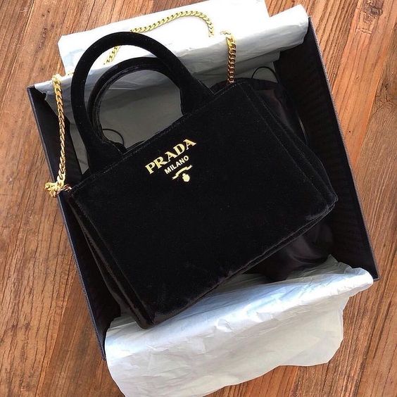 Prada Velvet Tote bag