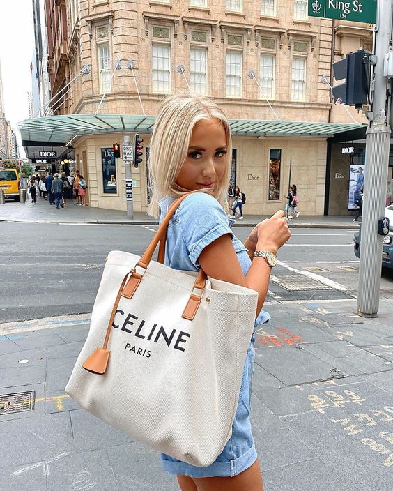 Celine tote bags with box