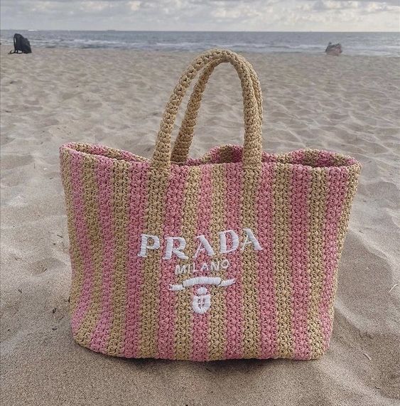 Prada Raffia Bag