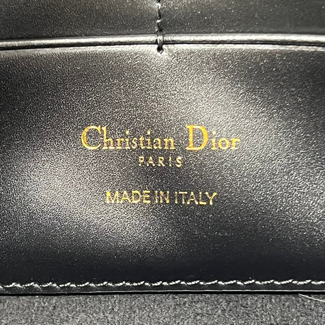 Dior Bobby Wallet on Chain East West Black - 21.5×12×4cm