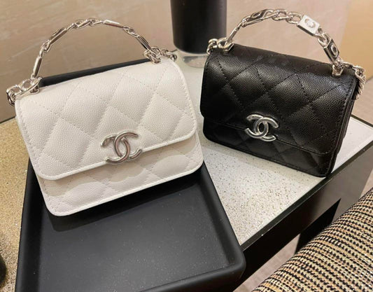 CL coco double chain small square bag