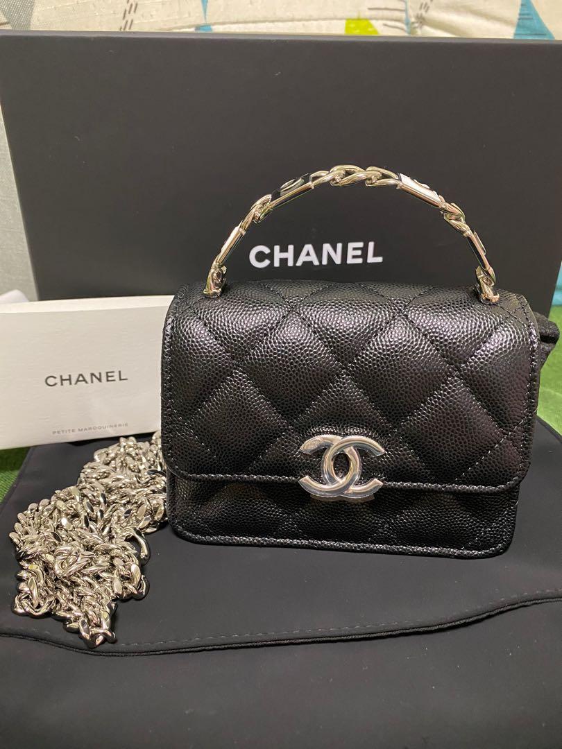 CL coco double chain small square bag