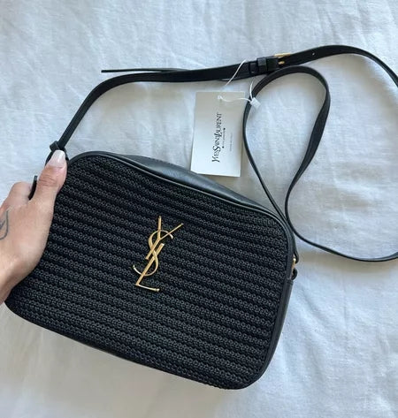 Crochet YSL crossbody Bag