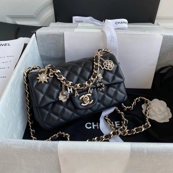 Chanel Flap Lambskin Bag 20CM