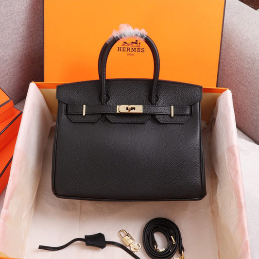 Hermes Brikin 35cm bag Black