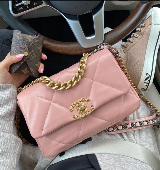 Chanel 19 large flap bag