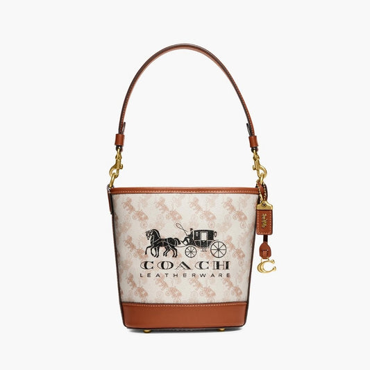 Coa Presbyopic Carriage Bucket Bag