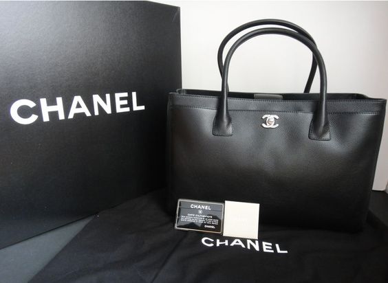 Chanel Executive Cerf Tote Handbag