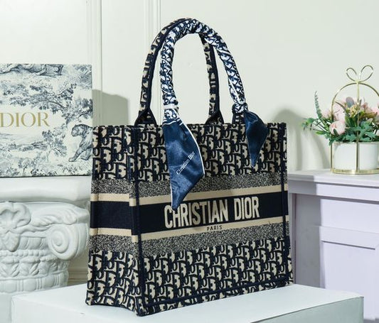 Dior Canvas Book Tote 41.5cm