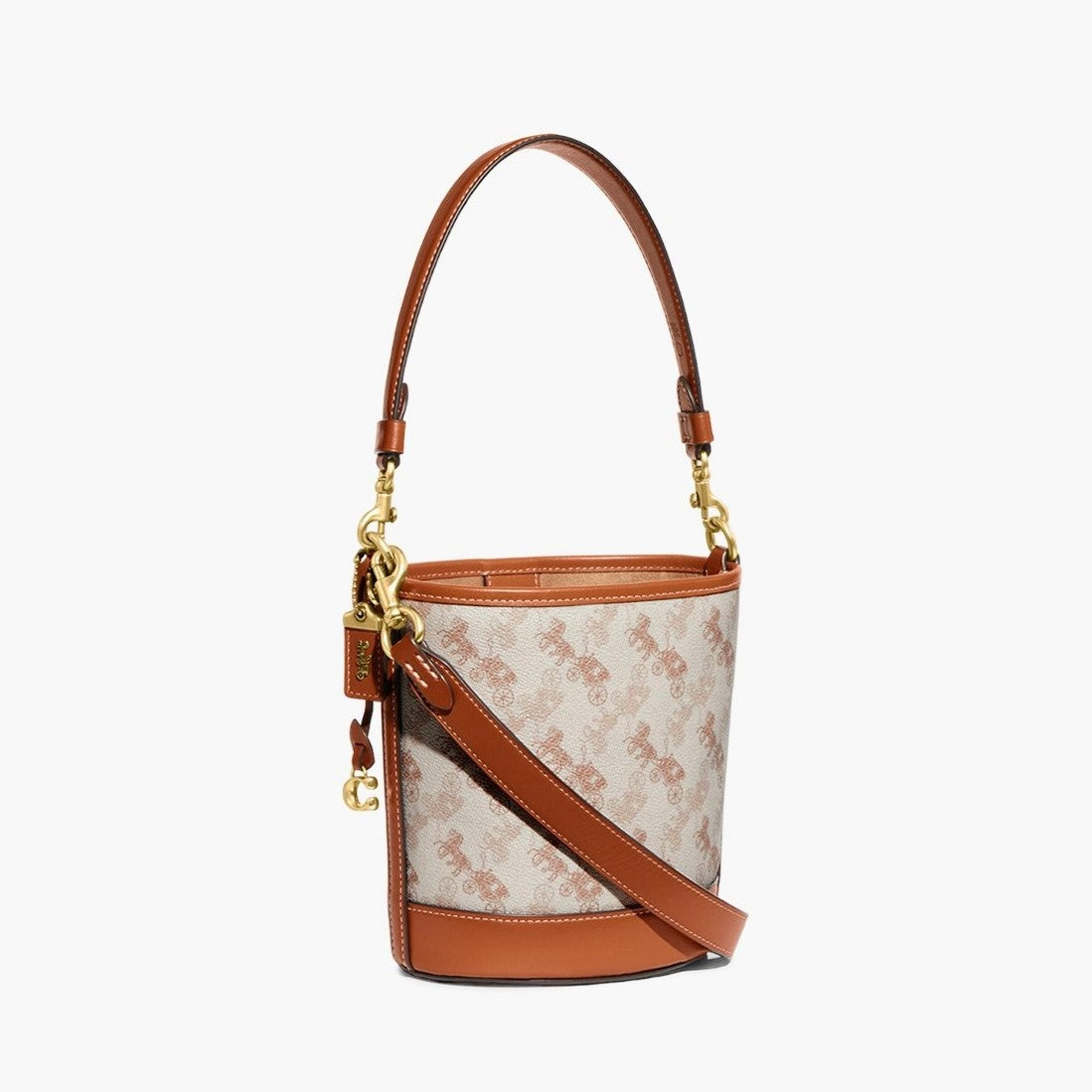 Coa Presbyopic Carriage Bucket Bag