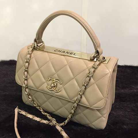 Chanel Trendy CC Flap Bags-Ivory