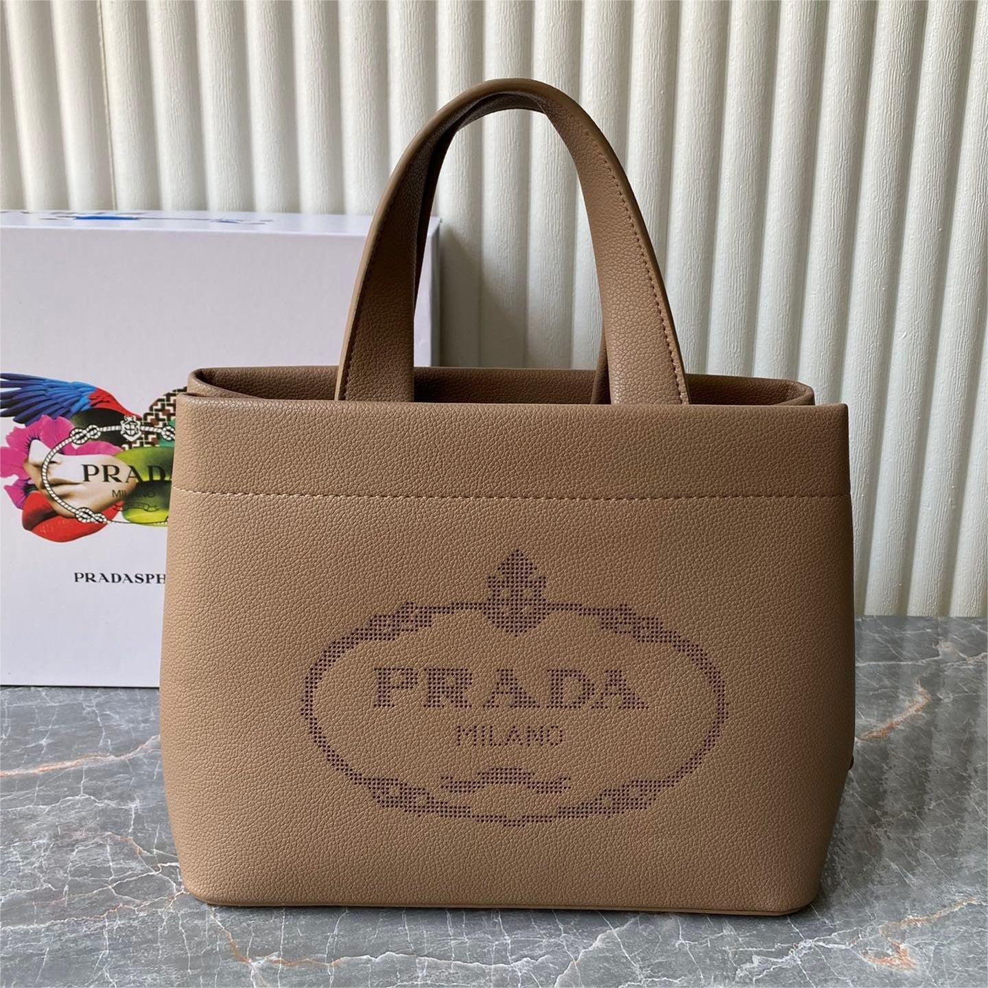 Prada Handbag Small Tote Bag  9.8X7.9X4.7Inch