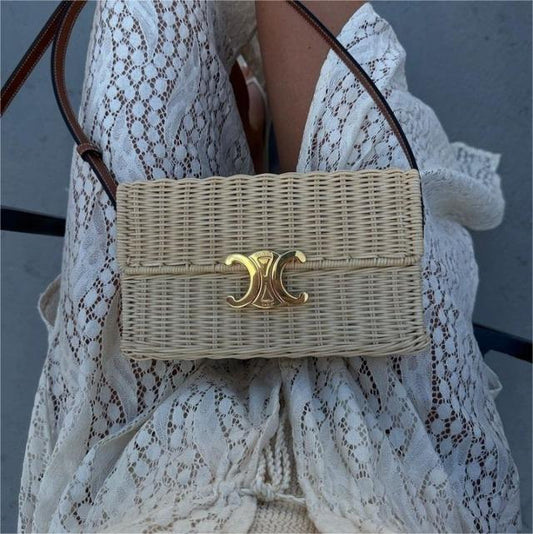 Chanel Raffia Straw Bag