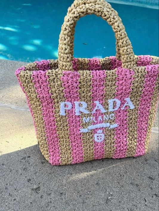 Prada Raffia Bag