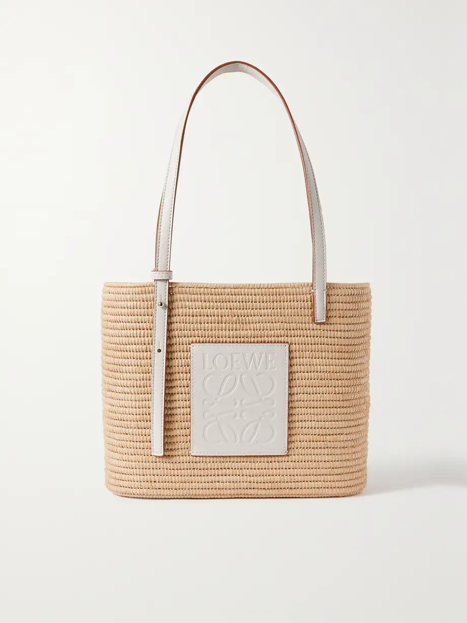 Loewe Paula's Ibiza Woven Raffia Tote Bag