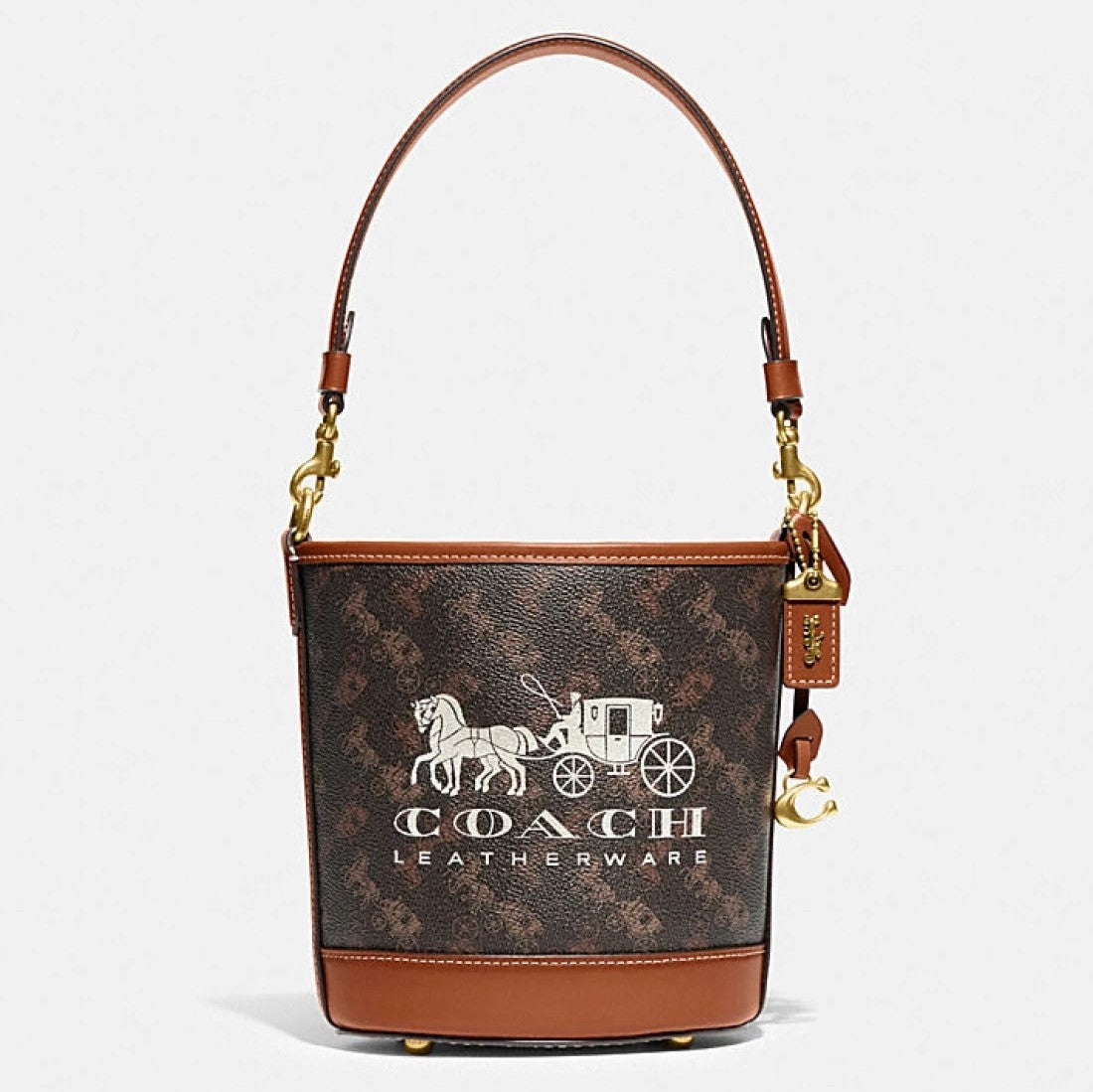 Coa Presbyopic Carriage Bucket Bag