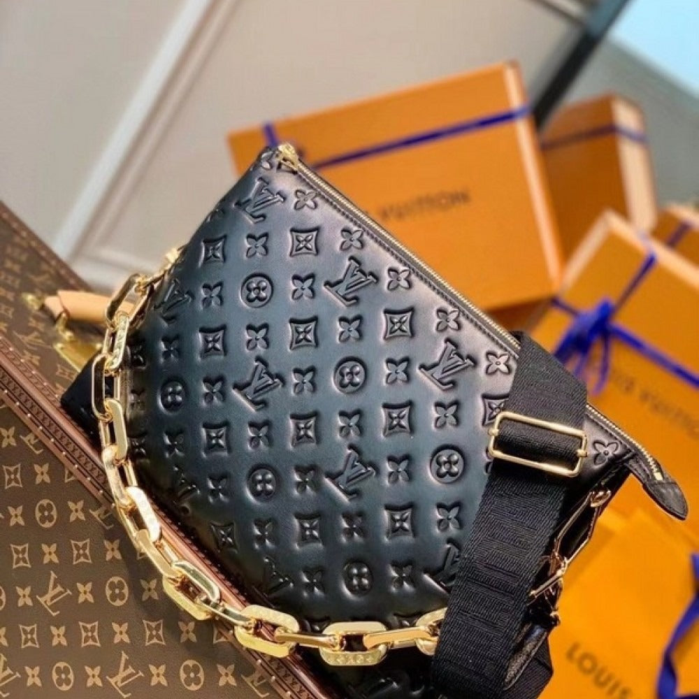 Louis Vuitton Coussin MM Bag Black