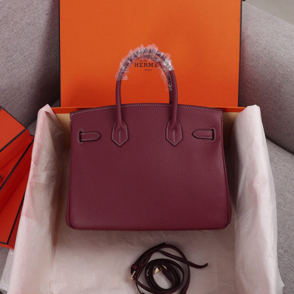 Hermes Brikin 35cm bag Dark Red