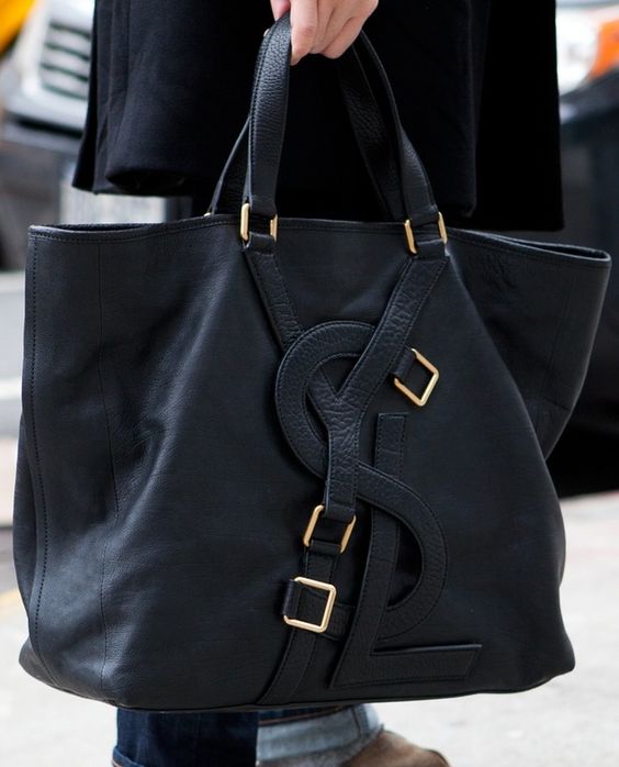 YSL Vavin Black Classic Leather Bags