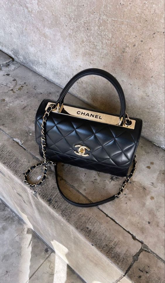 Chanel Trendy CC Flap Bags-Black