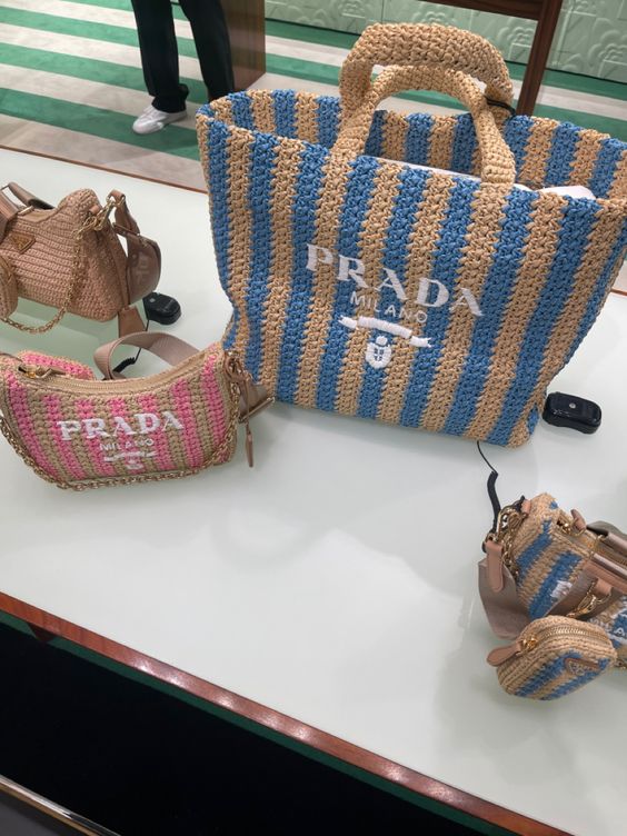 Prada Raffia Bag