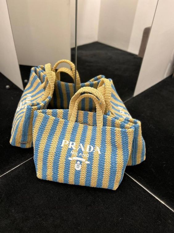 Prada Raffia Bag