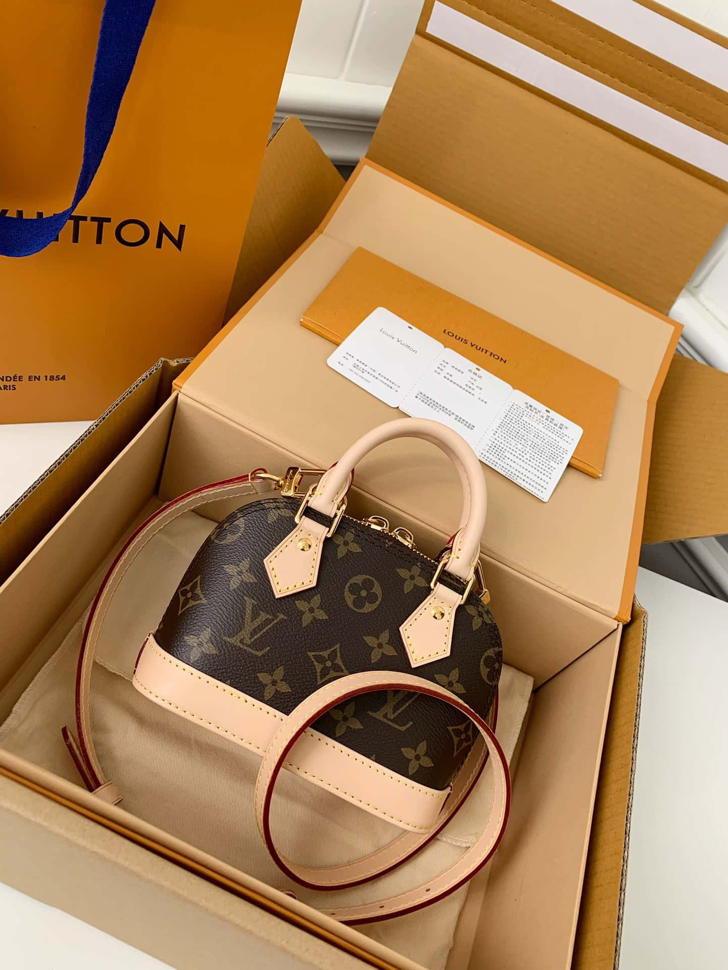 Louis Vuitton LV Alma Handbag