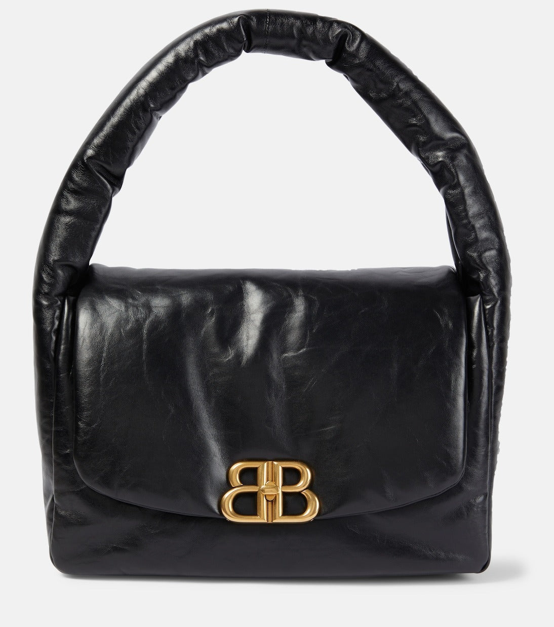 BALENCIAGA Monaco Medium leather shoulder bag