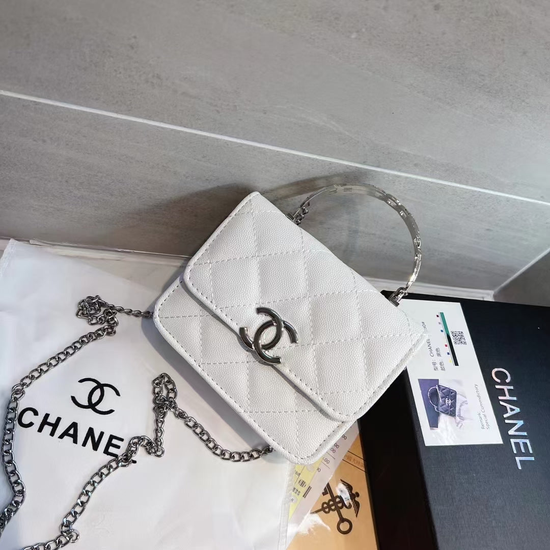 CL coco double chain small square bag