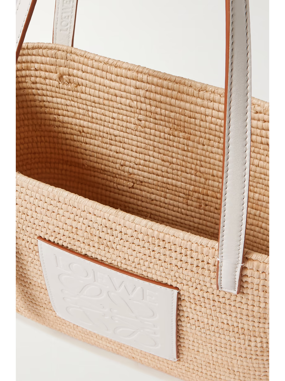 Loewe Paula's Ibiza Woven Raffia Tote Bag