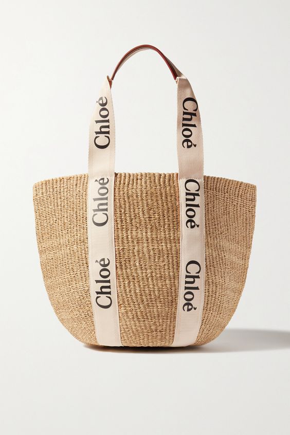 Chloé Torba Woody Large Typu Basket Bag