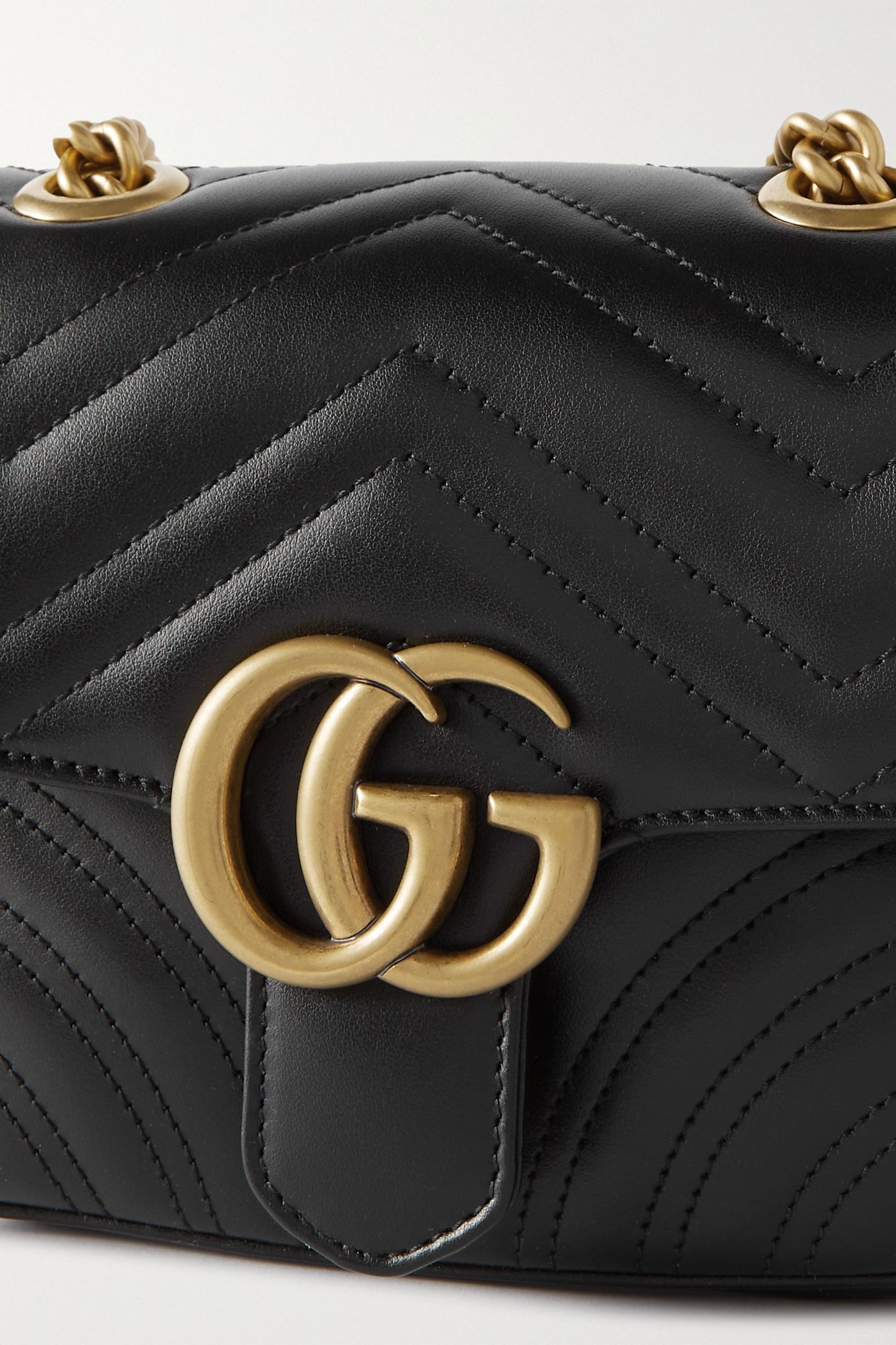 GUCCI GG Marmont matelassé leather shoulder bag