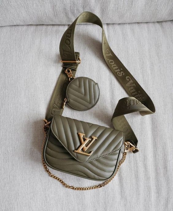 Louis Vuitton NEW WAVE MULTI-POCHETTE popular crossbody handbags shoulder bags