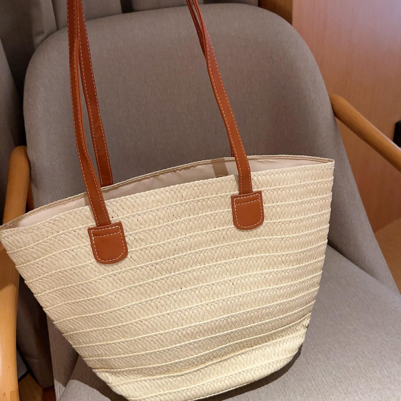 SAINT LAURENT ysl straw basket tote bag Tote