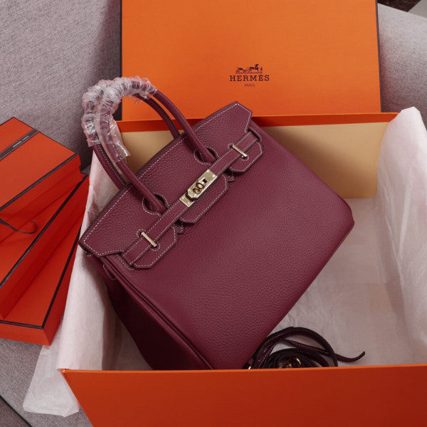 Hermes Brikin 35cm bag Dark Red