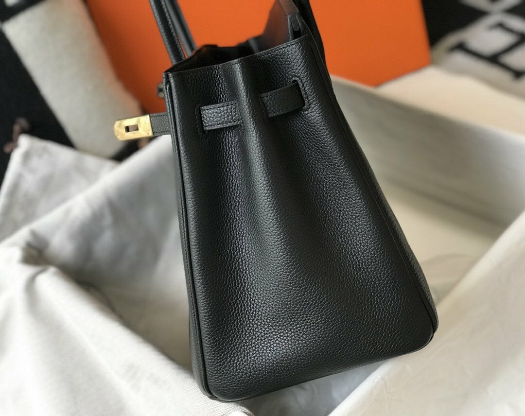 Hermes Handle Bag 30cm Black