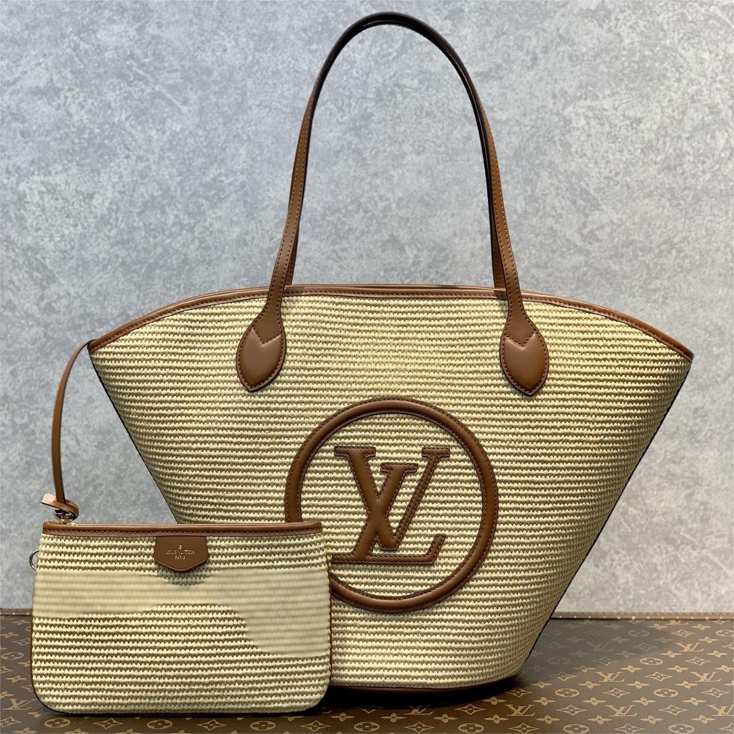 Louis Vuitton Straw Bag 50cm