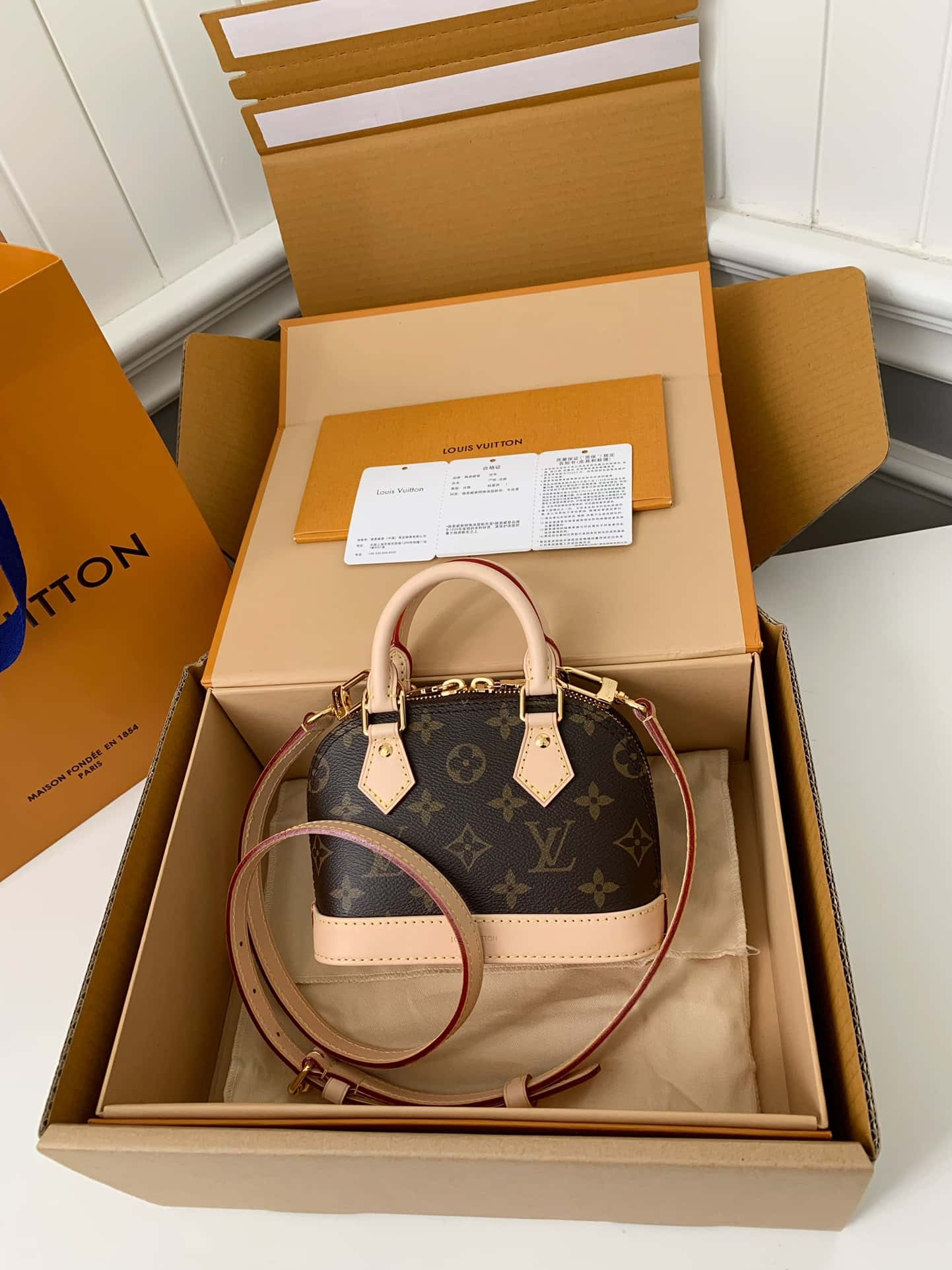 Louis Vuitton LV Alma Handbag