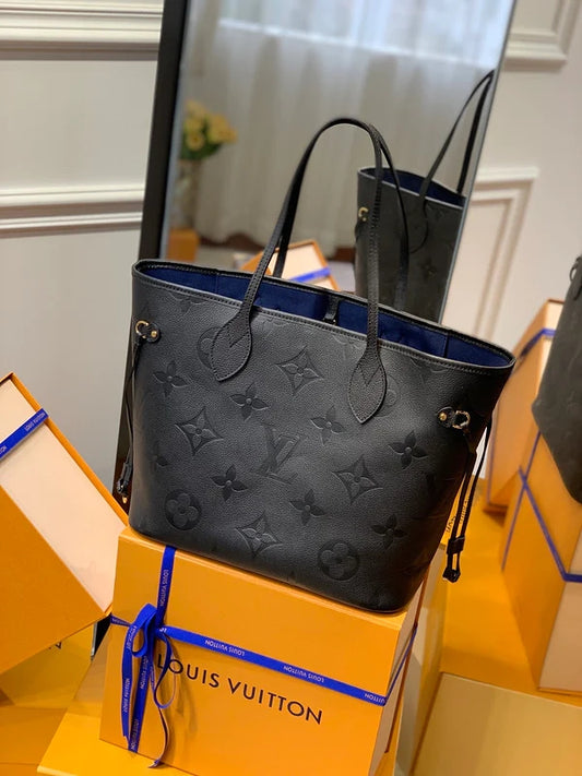 Louis Vuitton Tote Leather Bag